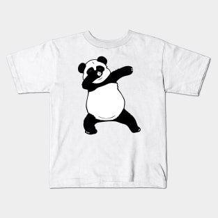 Fat Panda Dabbing Dance Kids T-Shirt